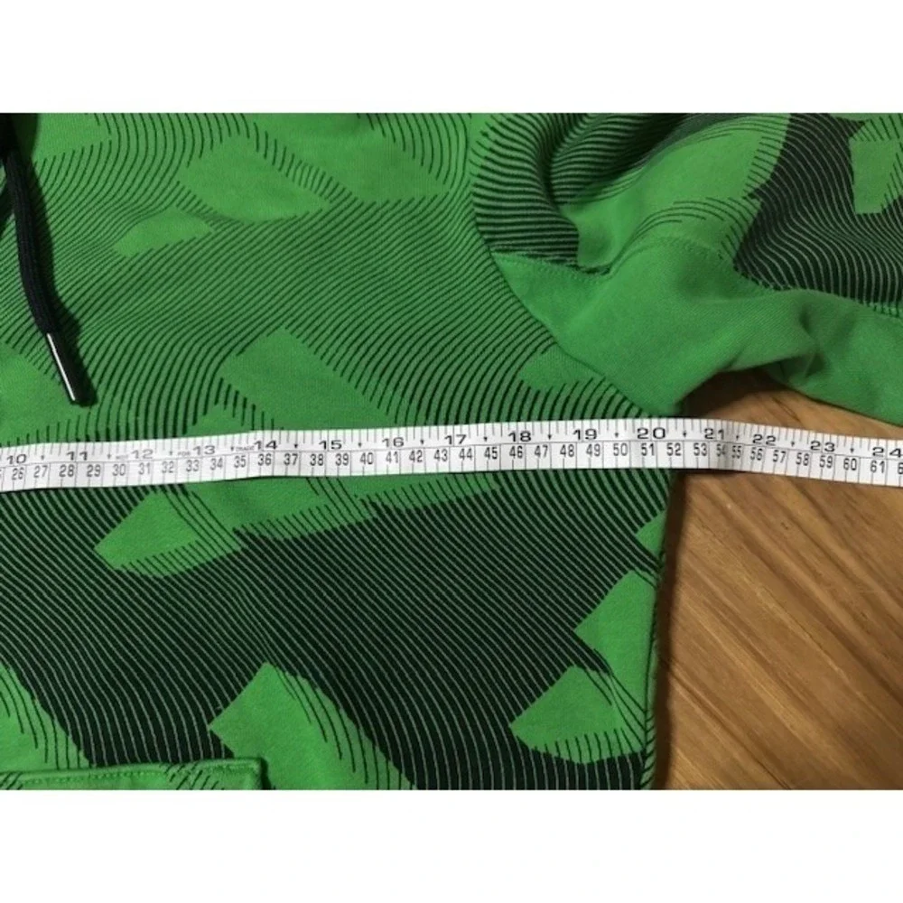 Adidas Men's S Geometric‎ Graphic Print Pullover Hoodie Sweatshirt